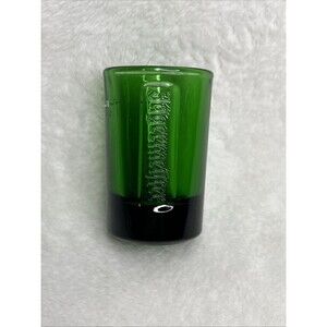 Jägermeister Liqueur Embossed Shot Glasses Green Glass 1FL oz
